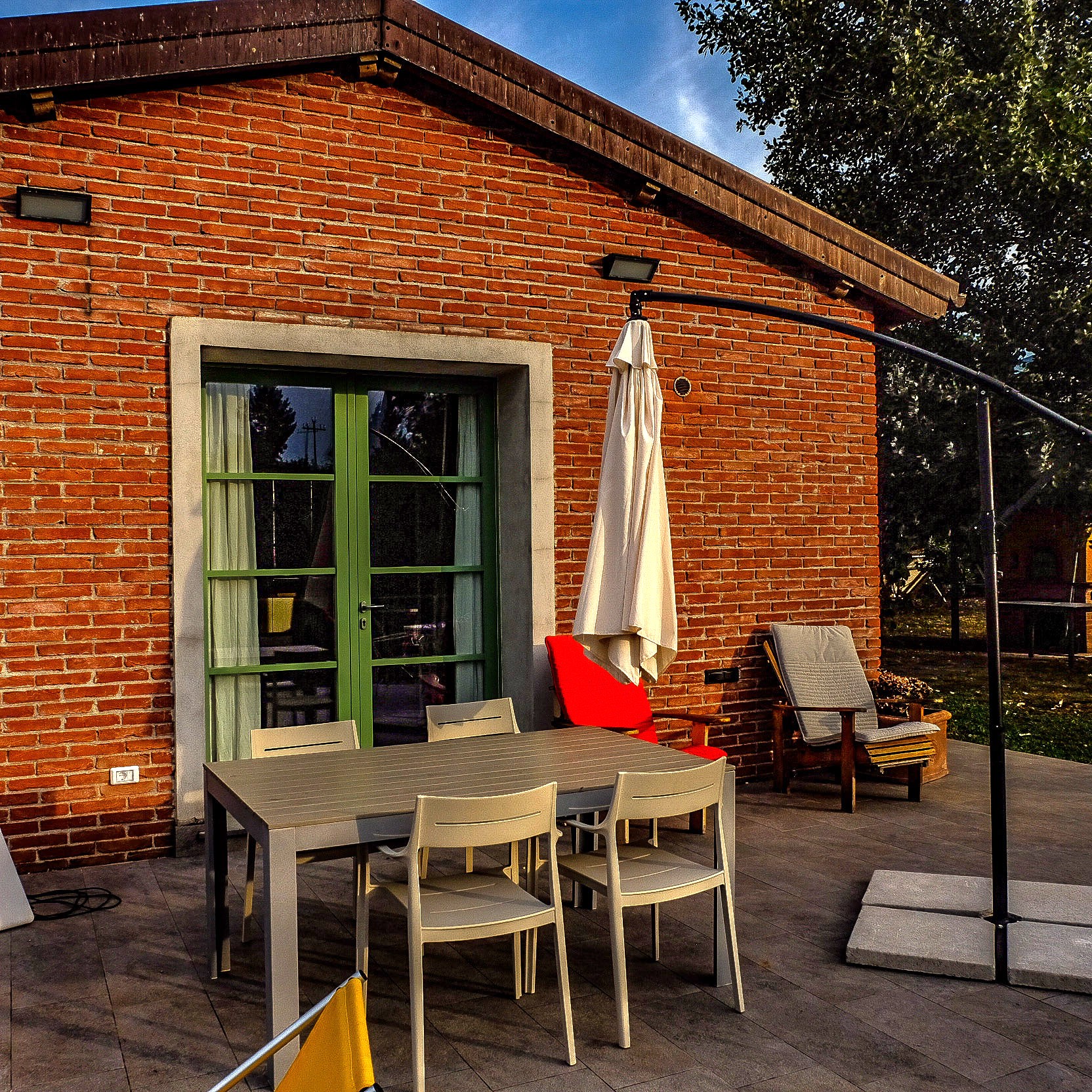 Facciata dell'agriturismo Dulù